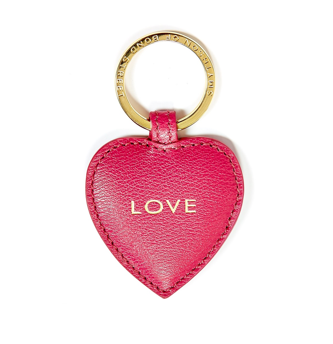 Breast Cancer charity Smythson love heart keyring.jpg